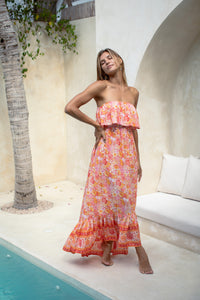 Wild Flower Tube Maxi | Shop Bali Queen