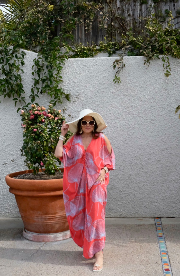 St. Barts Open Shoulder Caftan | Shop Bali Queen