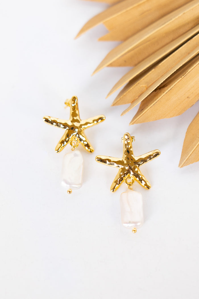 La Perla Starfish Earrings | Shop Bali Queen