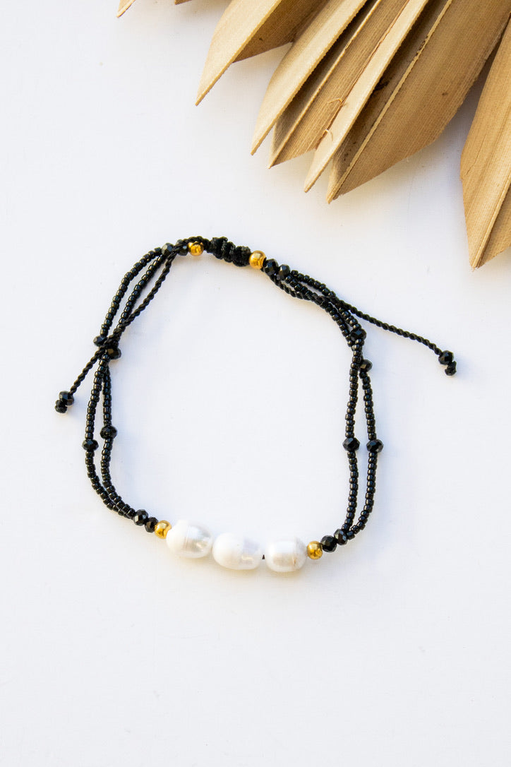 Midnight Hour Pearl Bracelet | Shop Bali Queen