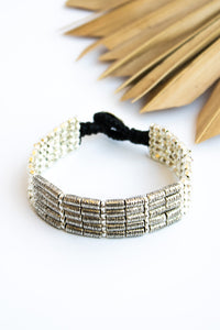 Etched Bar Premium Alloy Bracelet | Shop Bali Queen