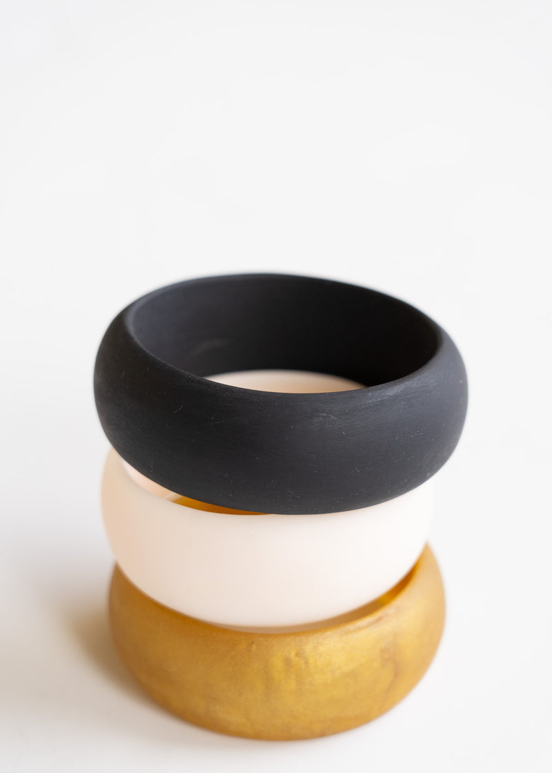 Ivory Resin Bangles | Shop Bali Queen