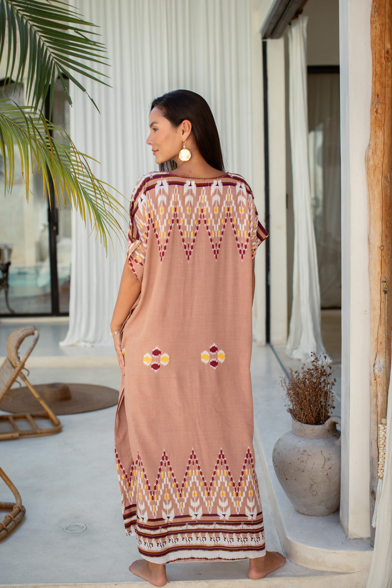 Yucatán Long Caftan | Shop Bali Queen