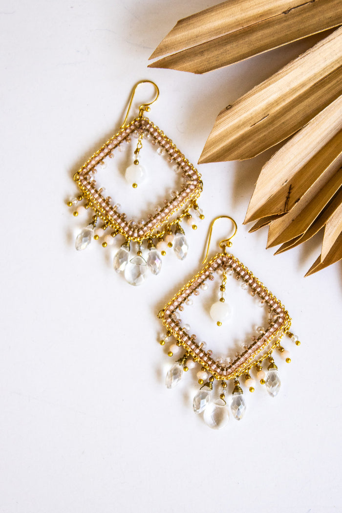 Diamond Daze Thai Crystal Earrings | Shop Bali Queen