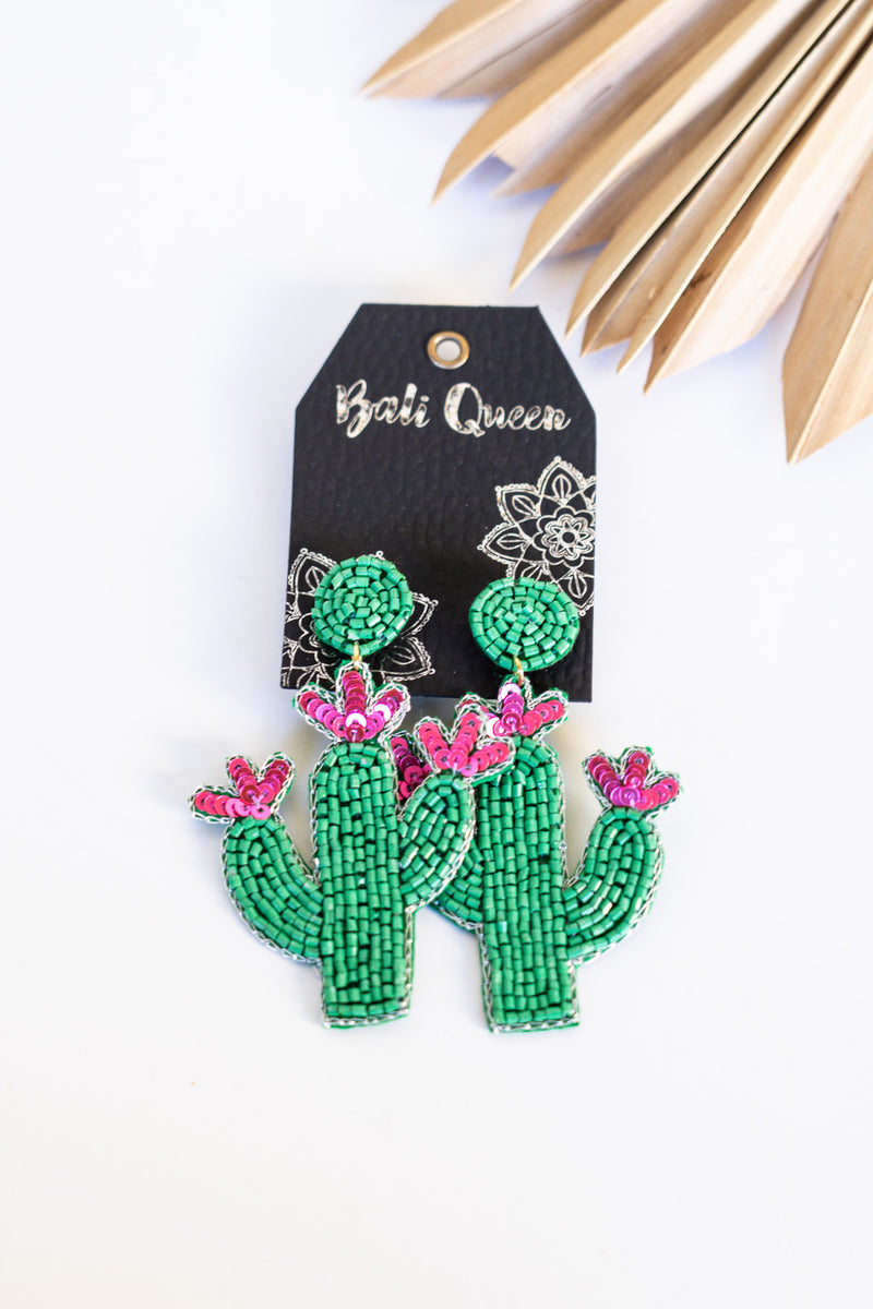 Cutie Cactus Earring | Shop Bali Queen