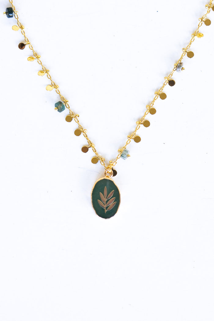 Leaping Lotus Necklace | Shop Bali Queen