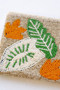 Autumn Foliage Large Beaded Clutch | Shop Bali Queen