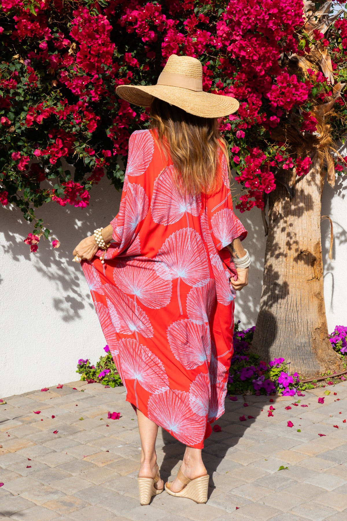 St. Barts Open Shoulder Caftan | Shop Bali Queen