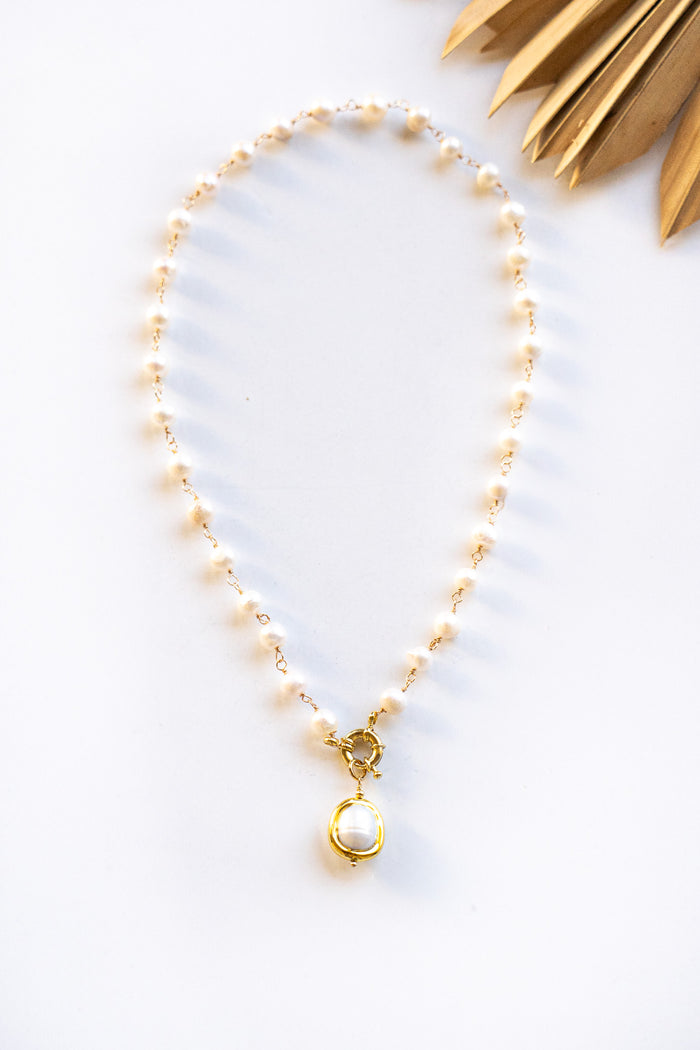 Beach Pearl Necklace | Shop Bali Queen