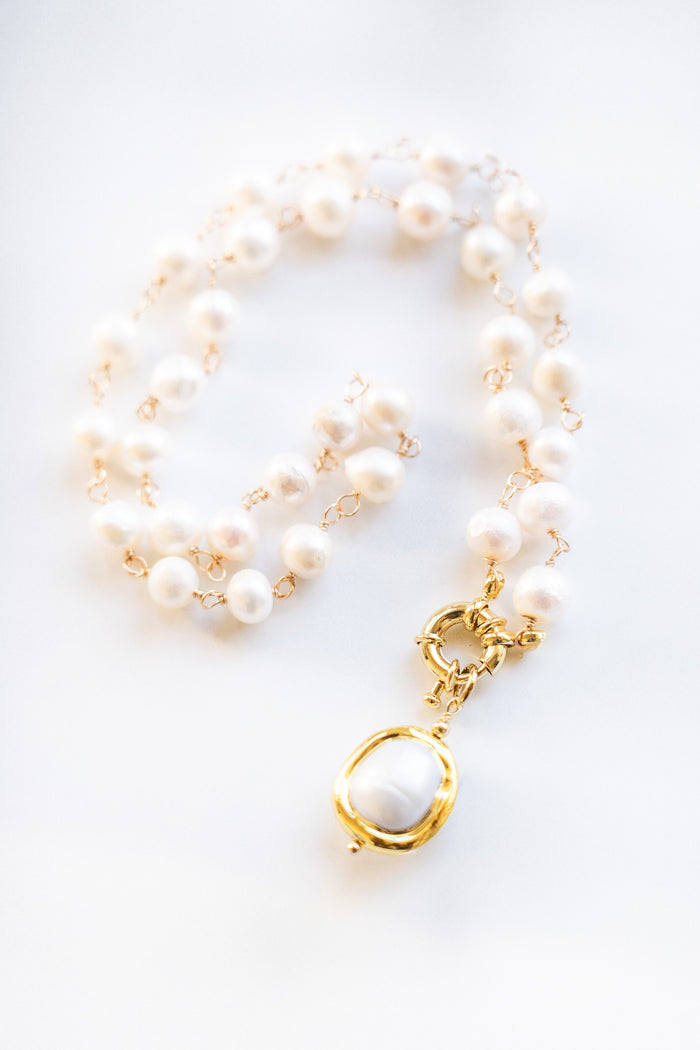 Beach Pearl Necklace | Shop Bali Queen