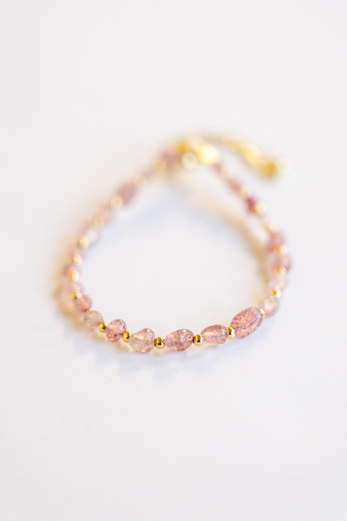 Beach Pebbles Gold Pull Bracelet | Shop Bali Queen