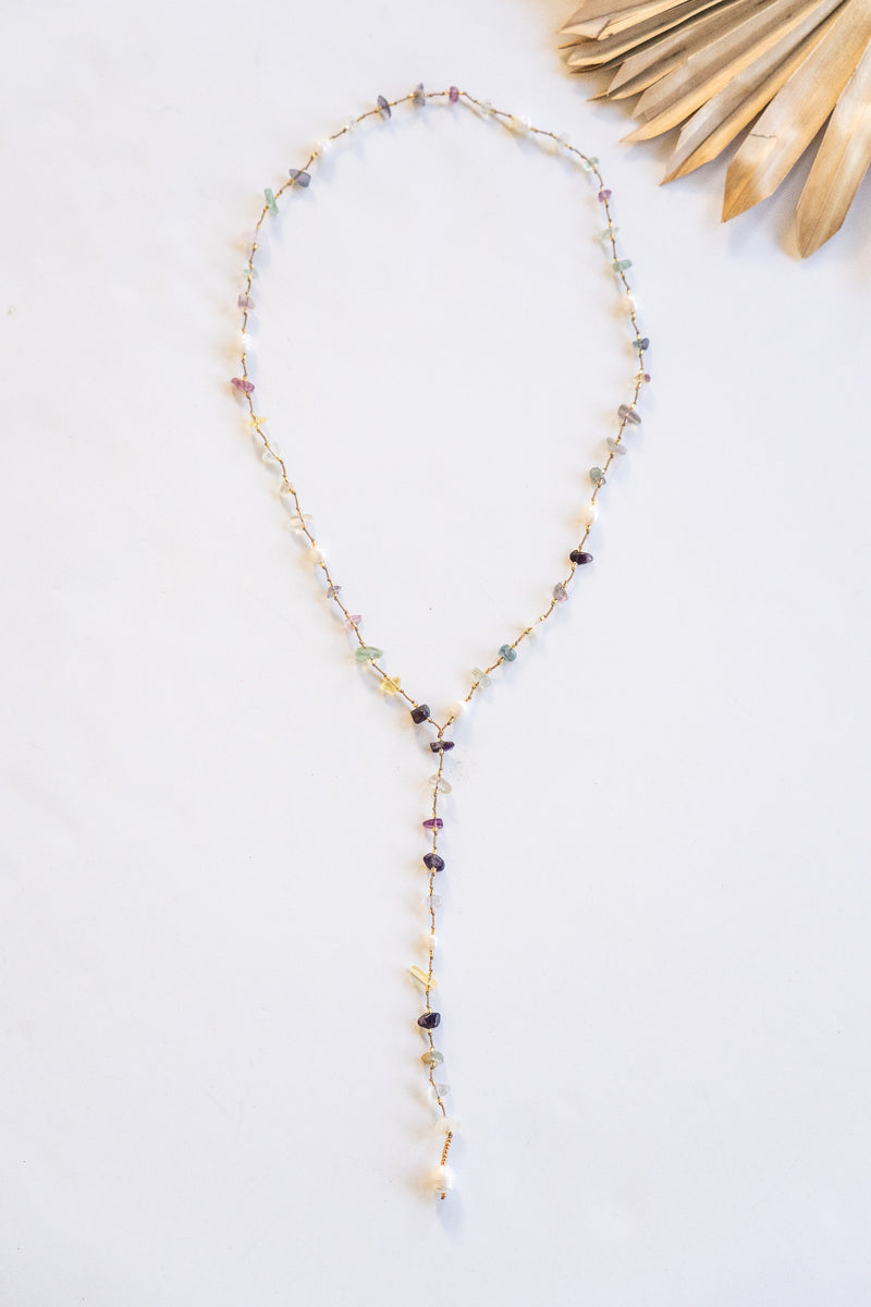 Beach Stone Lariat | Shop Bali Queen