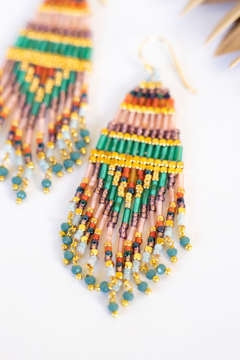 Sundance Golden Temple Earrings | Shop Bali Queen