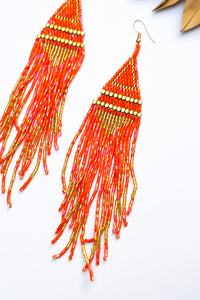 Empress Fringe Earring | Shop Bali Queen