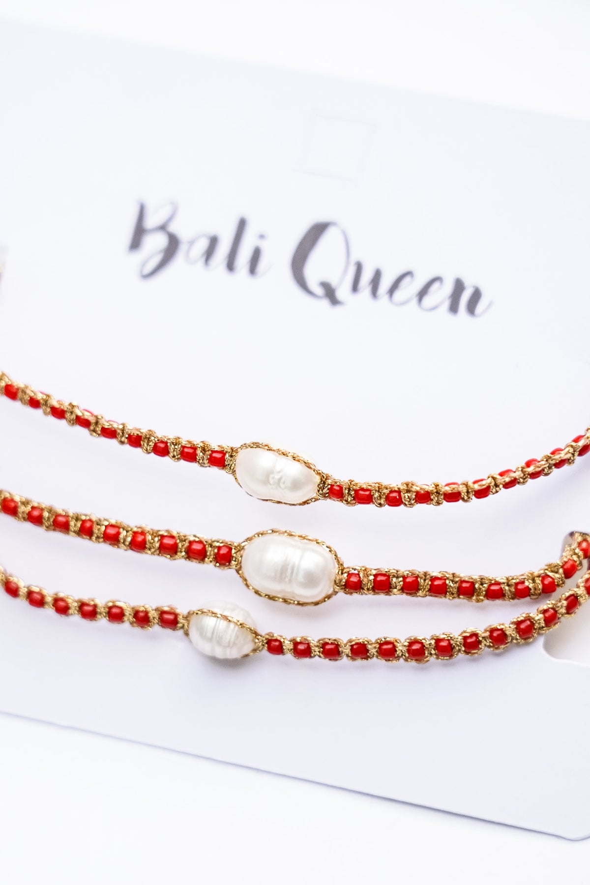 Three For Me Pearl Bracelet Pack | Shop Bali Queen