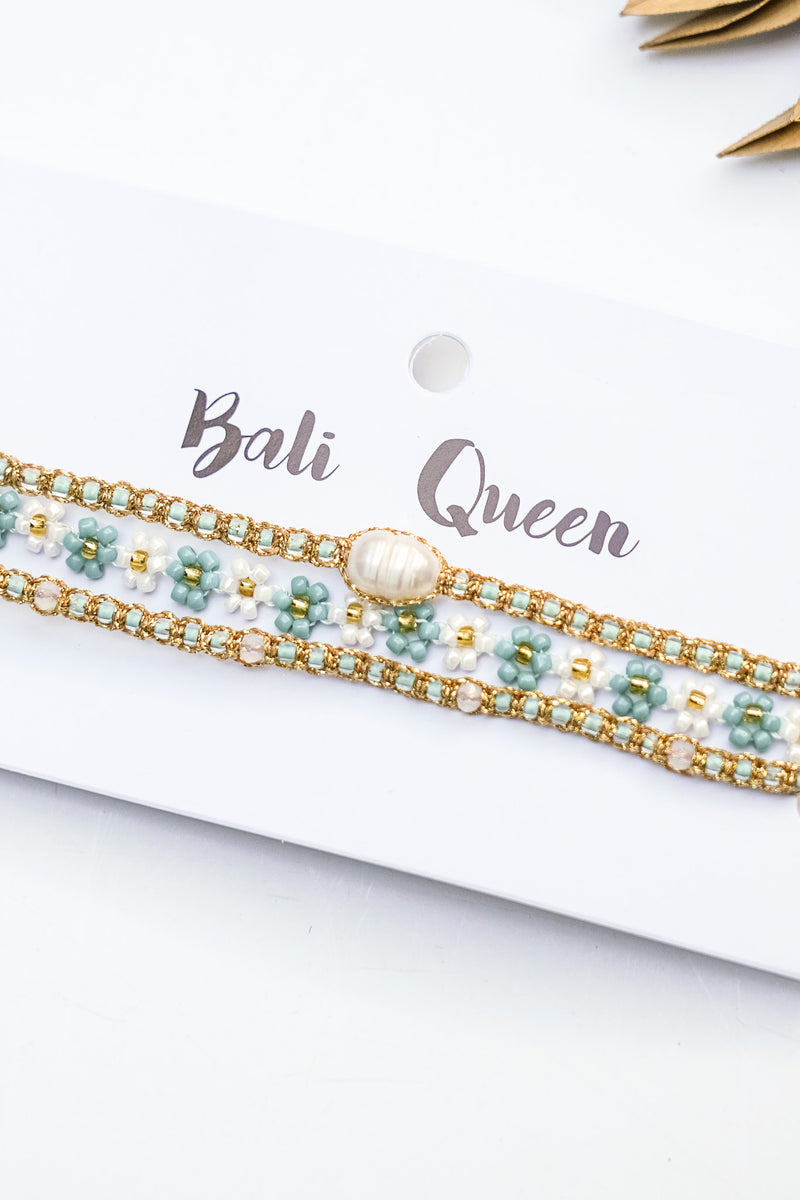 Daisy Mae Pearl Bracelet Pack | Shop Bali Queen