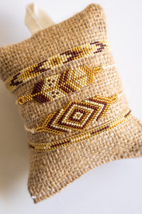 Boho Burlap Seed Beed Bracelet 4-Pack | Shop Bali Queen