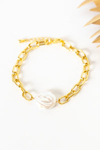 La Perla Pebble Chain Bracelet | Shop Bali Queen