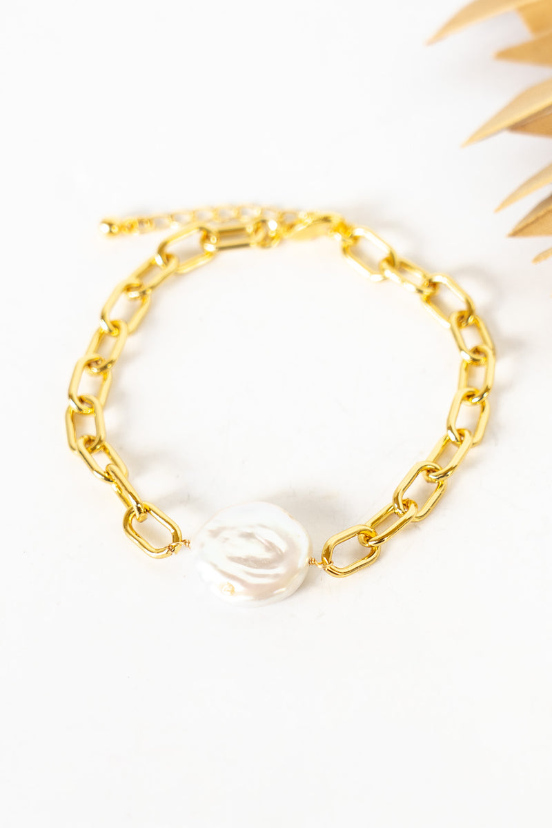 La Perla Pebble Chain Bracelet | Shop Bali Queen