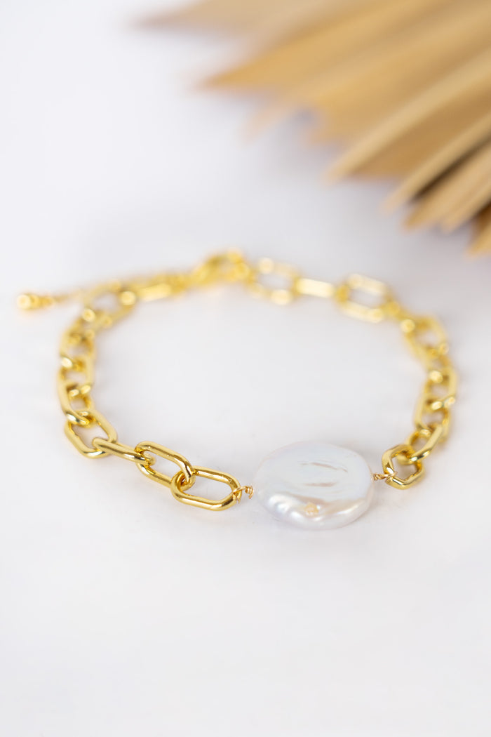 La Perla Pebble Chain Bracelet | Shop Bali Queen