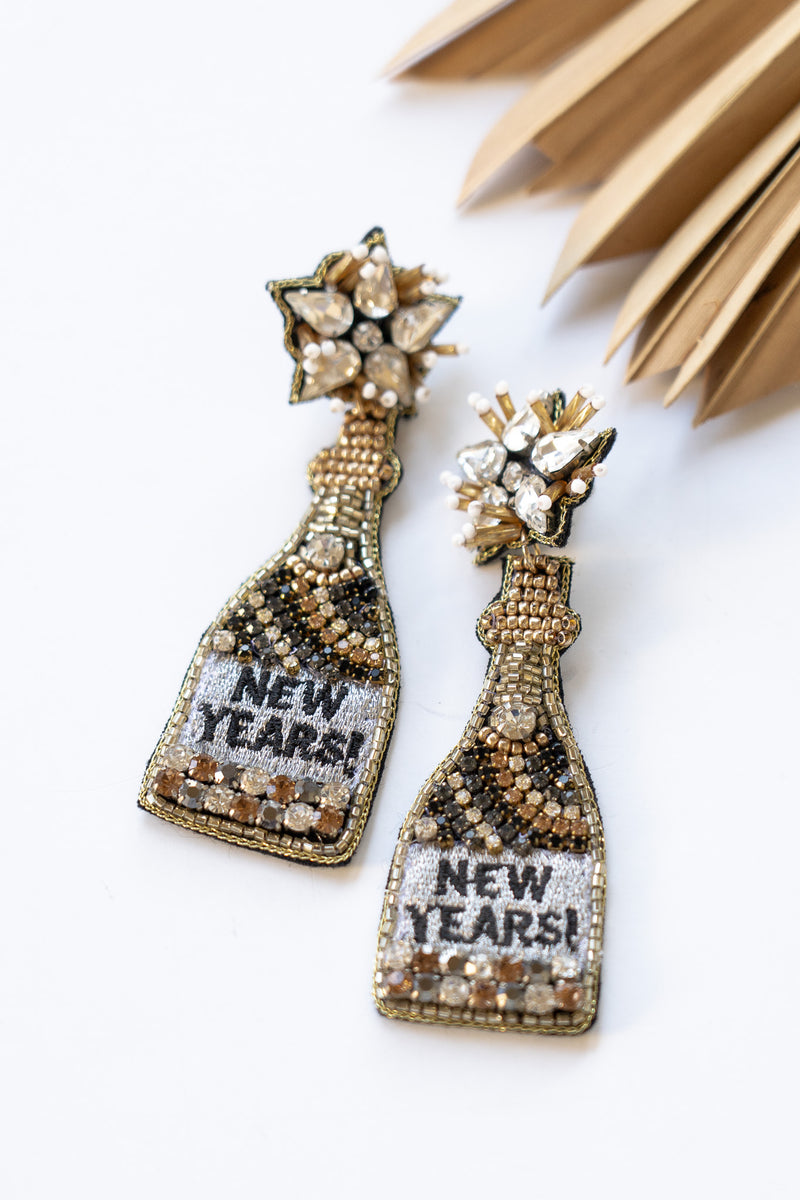 Pop Champagne Tiki-licious Earring | Shop Bali Queen