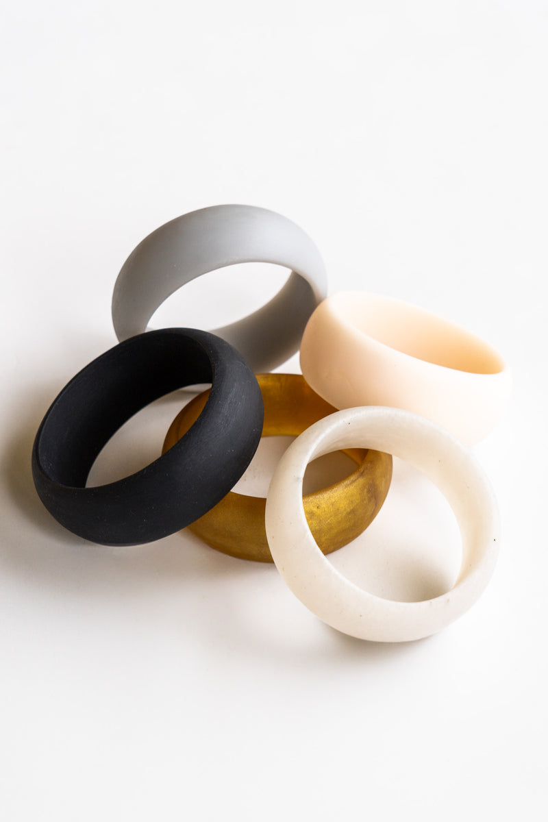 Ivory Resin Bangles | Shop Bali Queen