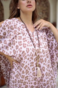 Jungle Jane Open Shoulder Caftan | Shop Bali Queen