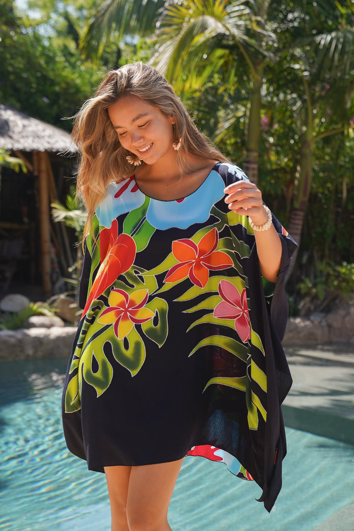 Hanalei Short Caftan | Shop Bali Queen