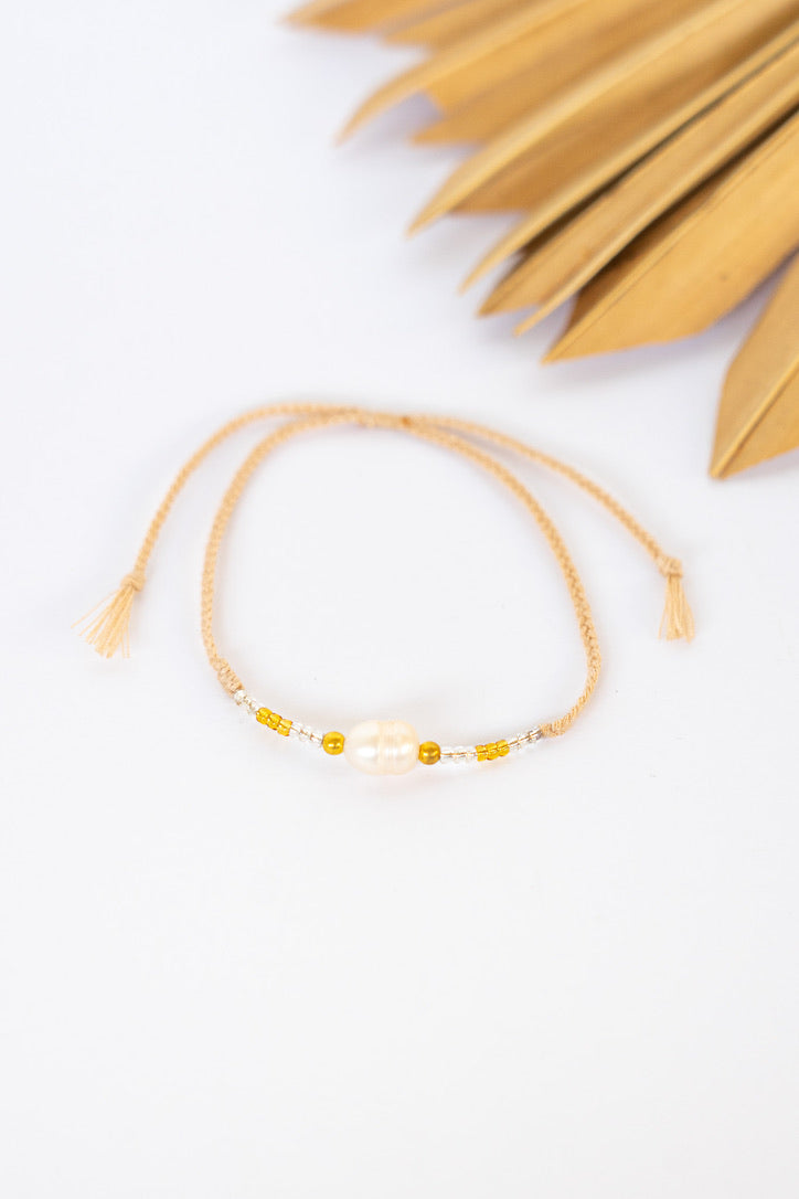 Shoreline Simplicity Pearl Bracelet | Shop Bali Queen