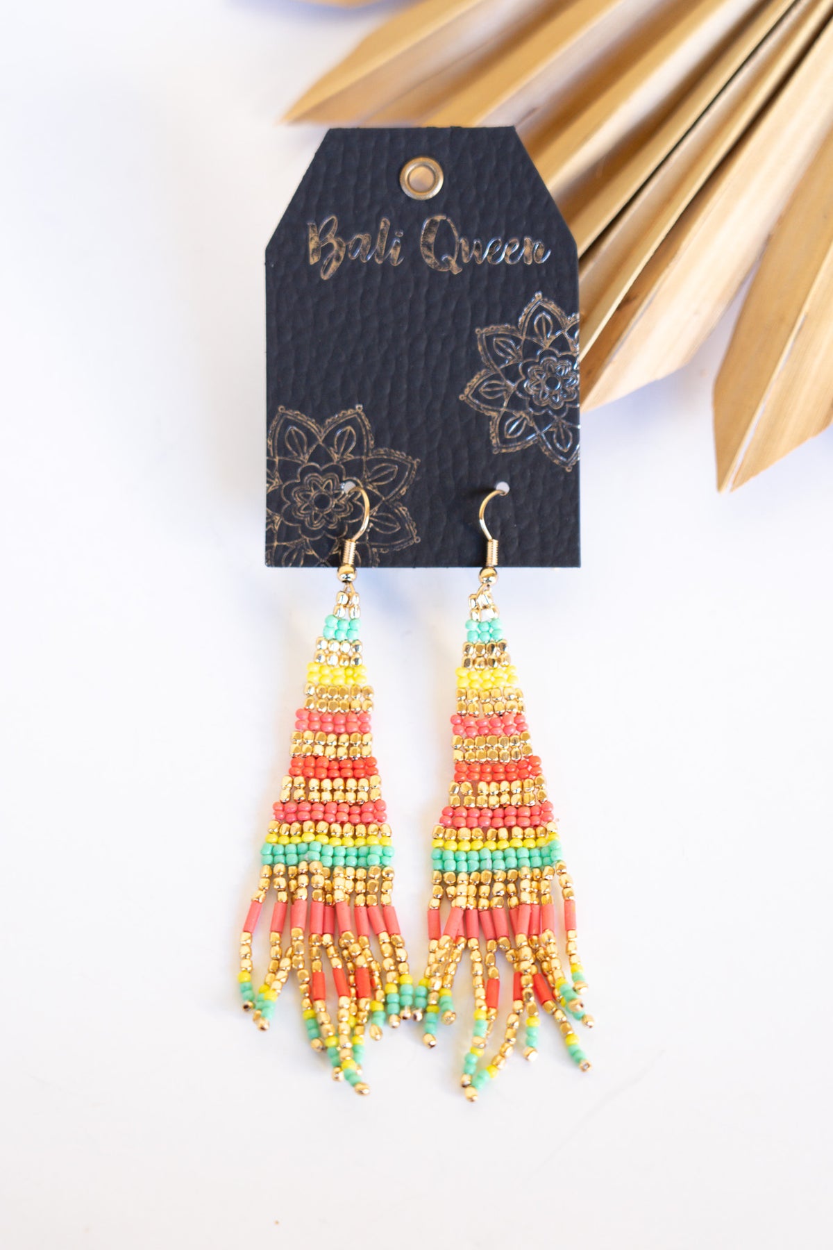 Tiki Torch Earring