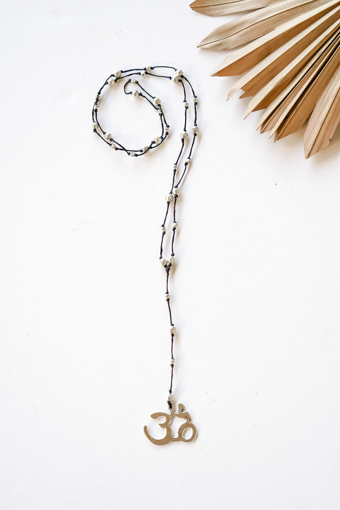 Ohm Alloy Necklace | Shop Bali Queen