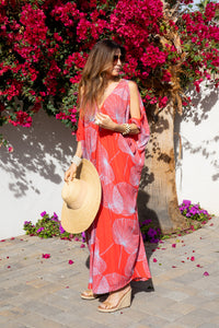 St. Barts Open Shoulder Caftan | Shop Bali Queen