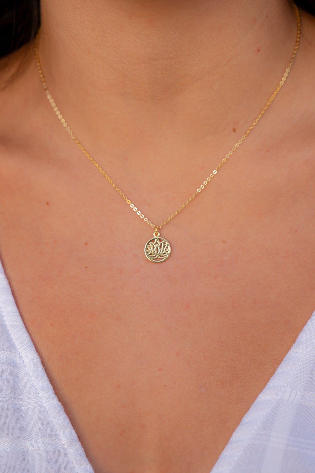 Little Lotus Necklace | Shop Bali Queen