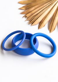 Neon Blue Resin Bangles | Shop Bali Queen