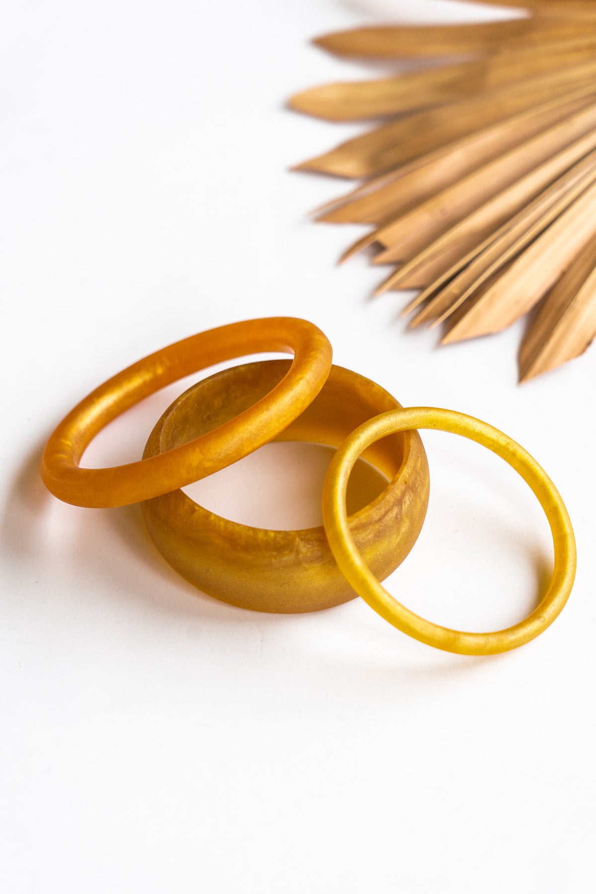 Gold Resin Bangles | Shop Bali Queen