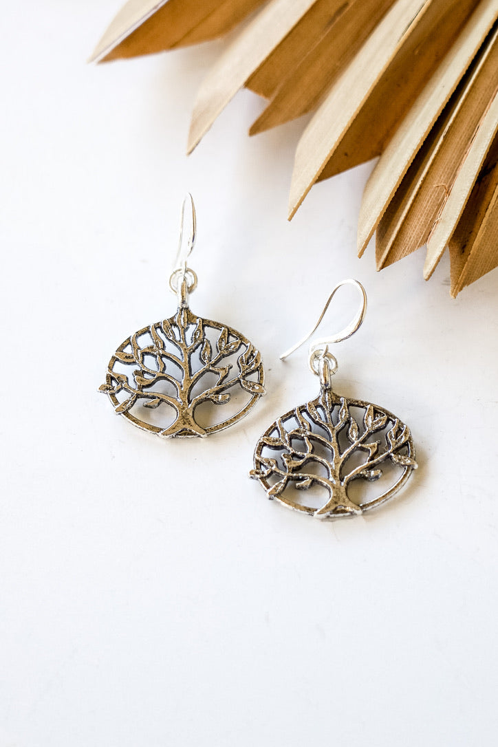 Tree of Life Alloy Earrings | Shop Bali Queen