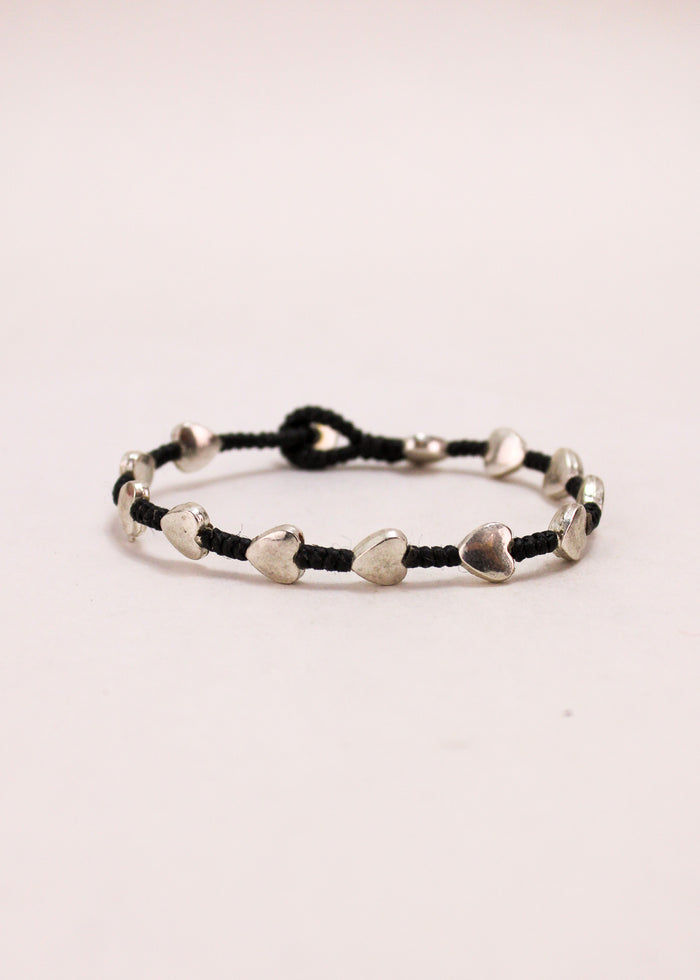 Puffy Heart Alloy Bracelet #15 | Shop Bali Queen