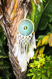 7" Crochet Dreamcatcher w/ Shell & Tassel | Shop Bali Queen