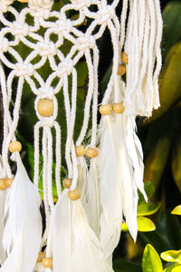 7" Crochet Dreamcatcher w/ Shell & Tassel | Shop Bali Queen