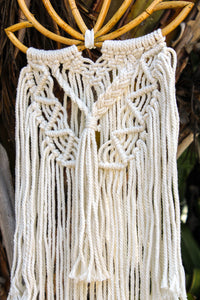 Lotus Macrame Fringe Dreamcatcher | Shop Bali Queen