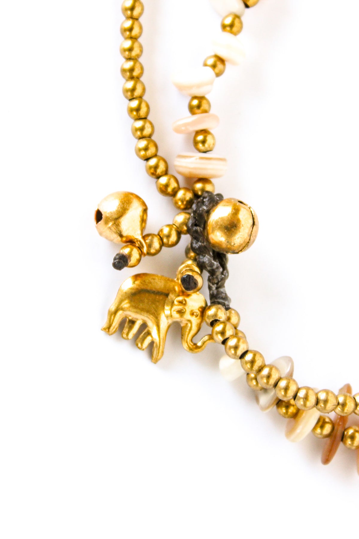 Pebble Beach Elephant Anklet | Shop Bali Queen