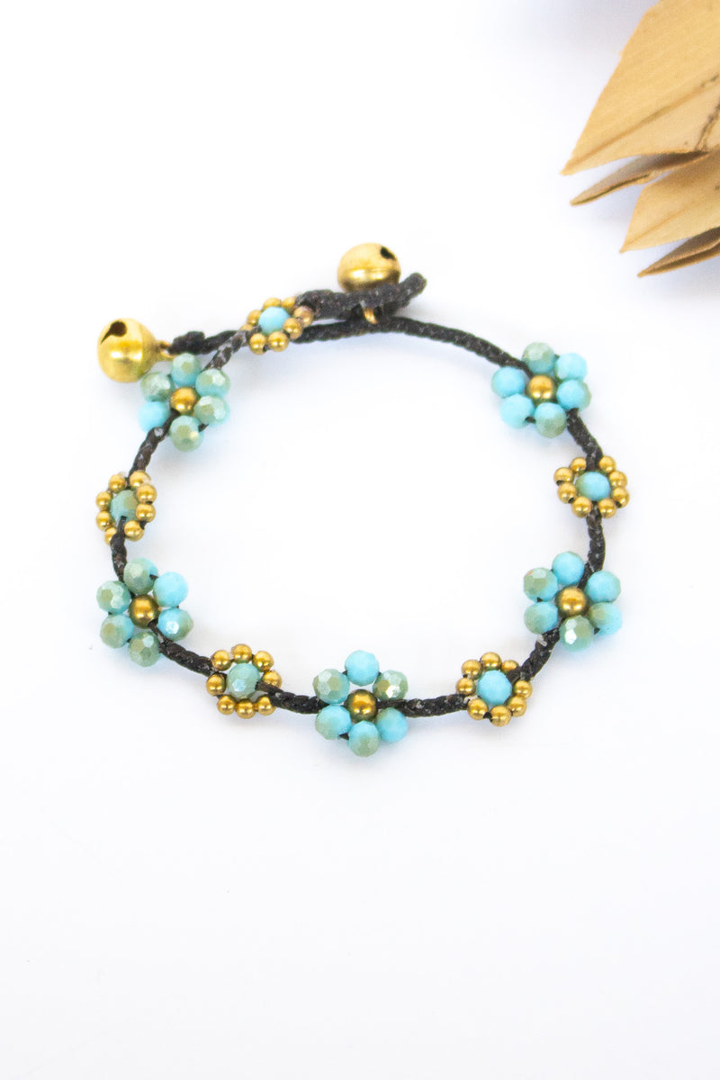 Crystal Flower Bracelet 5-Pack | Shop Bali Queen