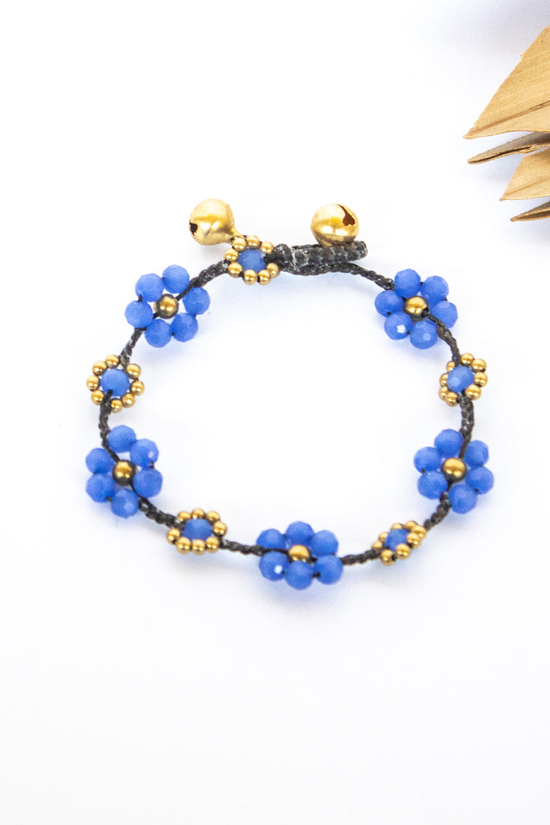 Crystal Flower Bracelet 5-Pack | Shop Bali Queen