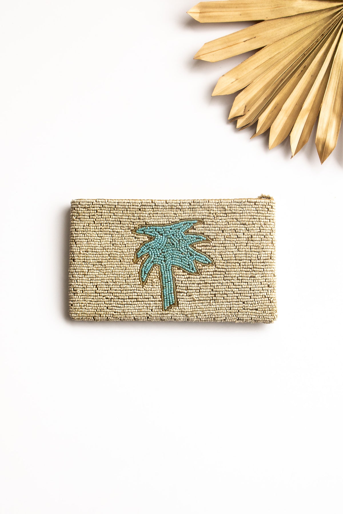 Palm Tree Beaded Clutch | Shop Bali Queen