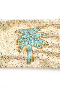 Palm Tree Beaded Clutch | Shop Bali Queen