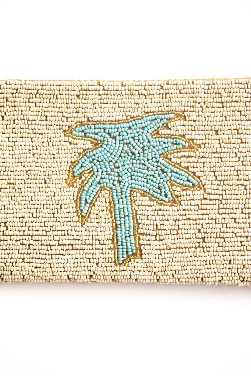 Palm Tree Beaded Clutch | Shop Bali Queen