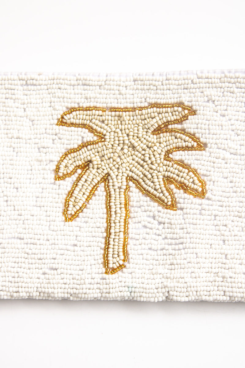 Palm Tree Beaded Clutch | Shop Bali Queen