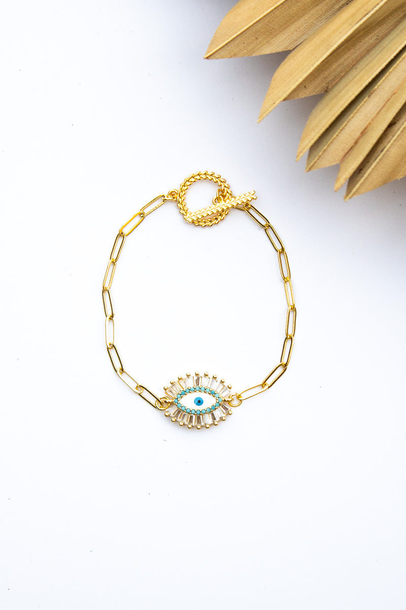 18K Link Blink of An Eye Bracelet | Shop Bali Queen