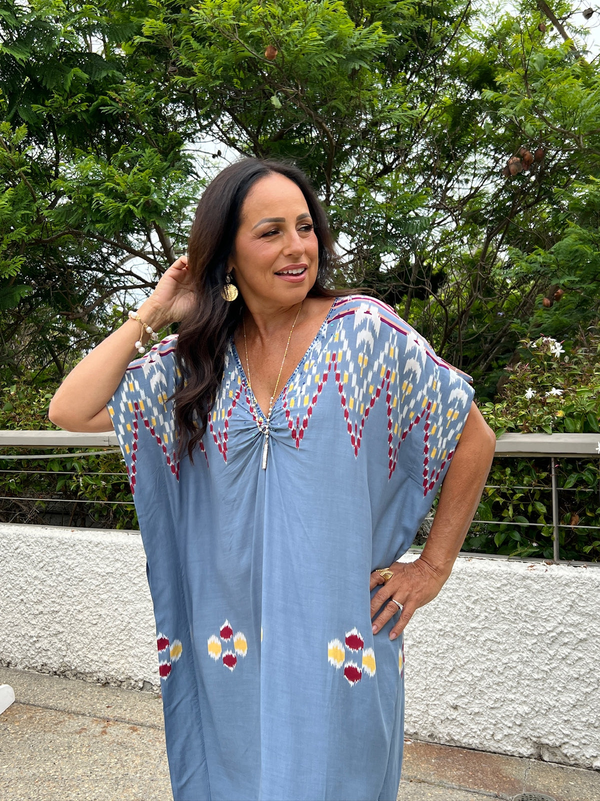 Yucatán Long Caftan | Shop Bali Queen