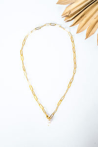 La Perla Link Lariat Necklace | Shop Bali Queen